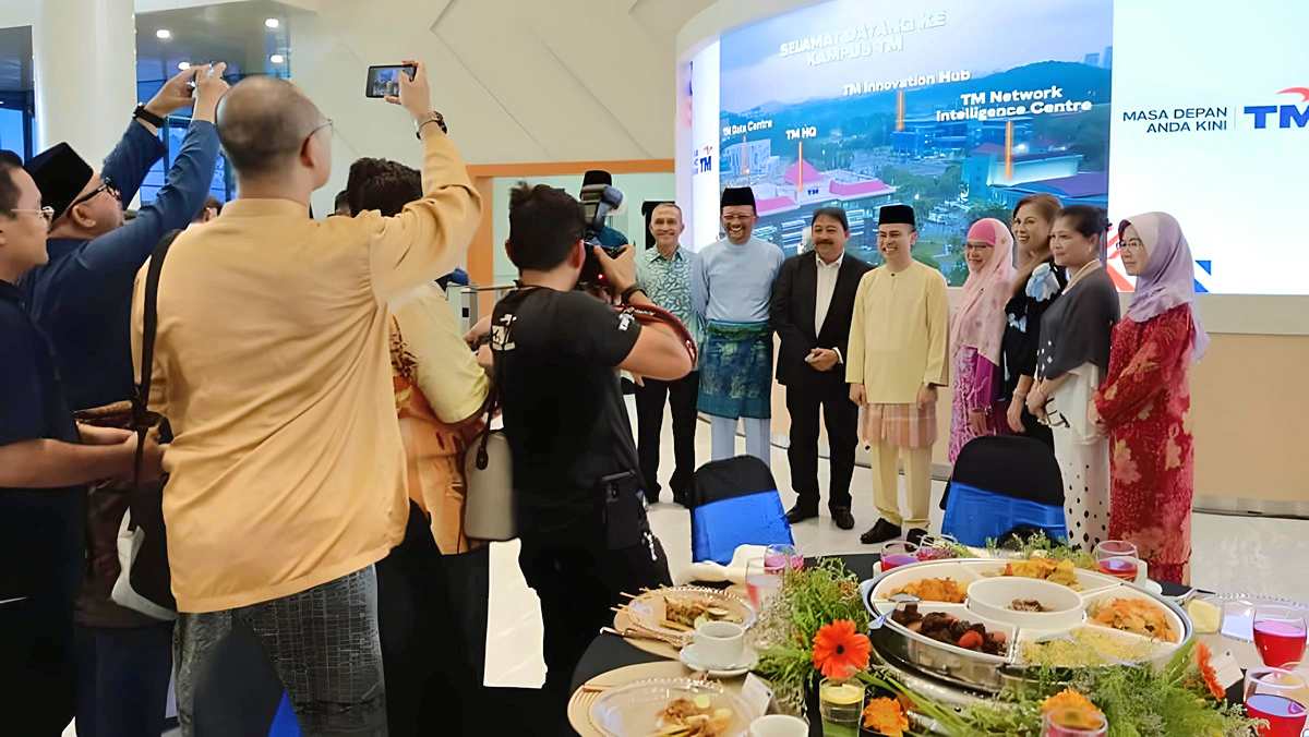 Dome Set Raya Event in TM Kuala Lumpur
