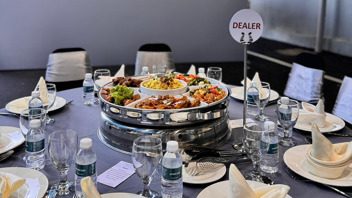 Jaecoo Business Event with Dome Set Catering Foods